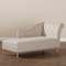 Baxton Studio Emeline Beige Upholstered Oak Finished Chaise Lounge 157-9699 - alternate 5